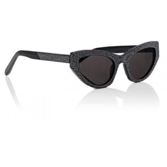 YSL CRYSTAL Cateye Sunglasses 💎 JUST SHARING 😊😍 - Picture 3 of 10